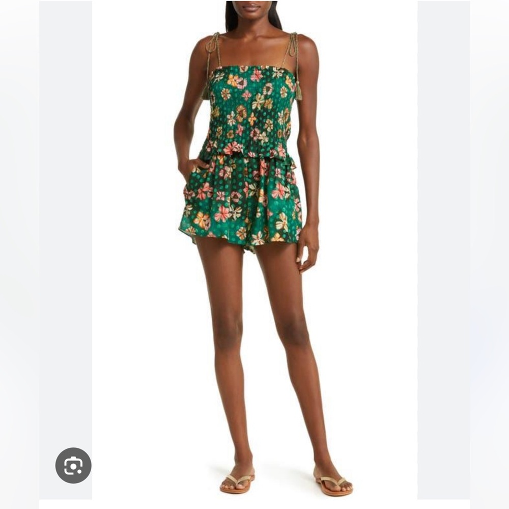 Ulla Johnson Adalia Floral Playsuit